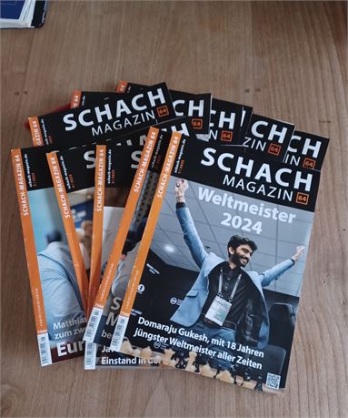 SCHACH MAGAZIN 2025, complete loose