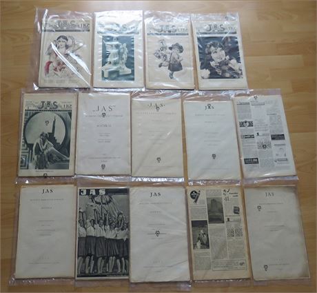 Jas 1927-1940: ca 470 chess columns = all published