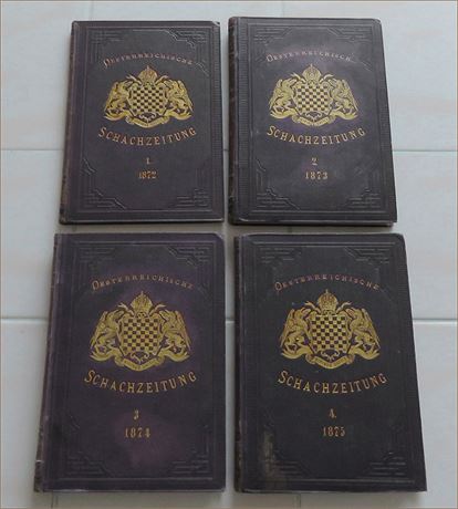 Oesterreichische Schachzeitung 1872-1875 (all published)