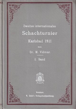 Vidmar. Karlsbad 1911.