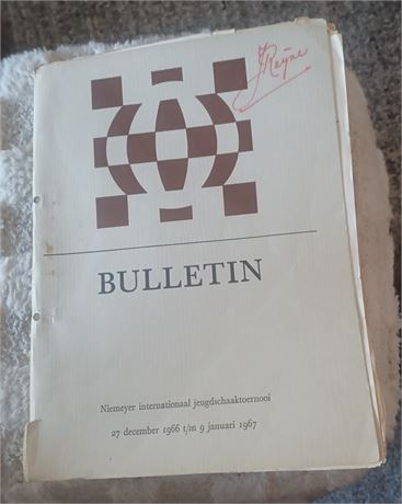 BULLETIN Niemeyer 1966/1967 WITH MANY PHOTOS