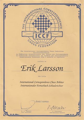 ICCF Diploma