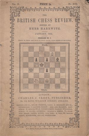 The British Chess Review 1854 complete